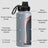 DRINCO® 32oz Stainless Steel Water Bottle - Asphalt Gray Mercantile Mountain