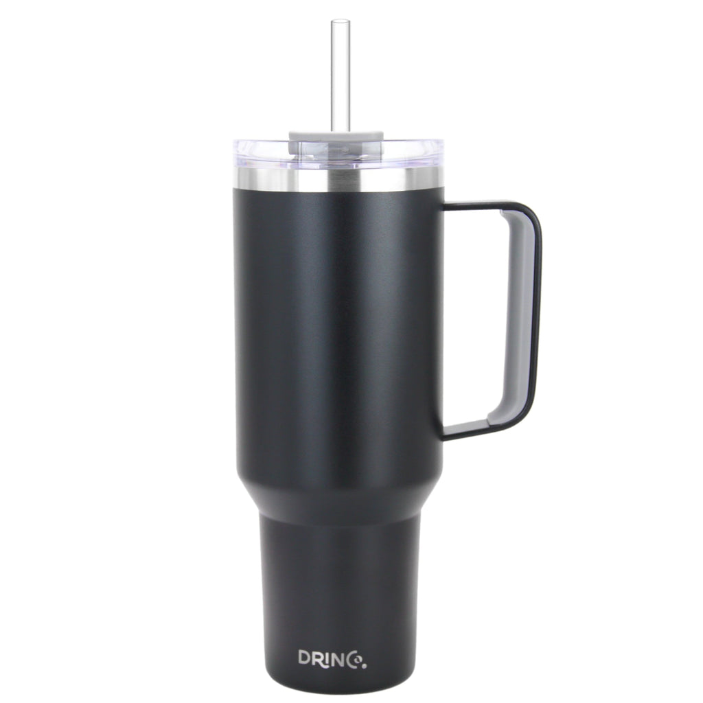 Drinco 40oz BugSur Tumbler with Handle (Black) Mercantile Mountain