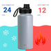 DRINCO® 32oz Stainless Steel Water Bottle - Asphalt Gray Mercantile Mountain