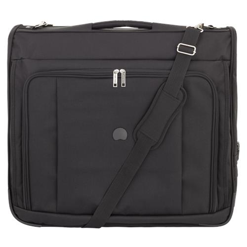 Delsey 45" Deluxe Garment Bag Black Delsey