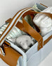 Blue Coral Diaper Caddy Baldwin Baby Company