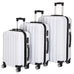 3-in-1 Multifunctional Large Capacity Traveling Storage Suitcase White Mercantile Mountain