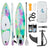 inflatable paddle board 10'6 including sup paddle, paddleboard backpack, pump, leash Mercantile Mountain