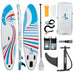 inflatable paddle board 11'  Sup including sup paddle, paddleboard backpack, pump, leash Mercantile Mountain