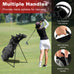 Golf Stand Cart Bag with 6-Way Divider Carry Pockets Mercantile Mountain