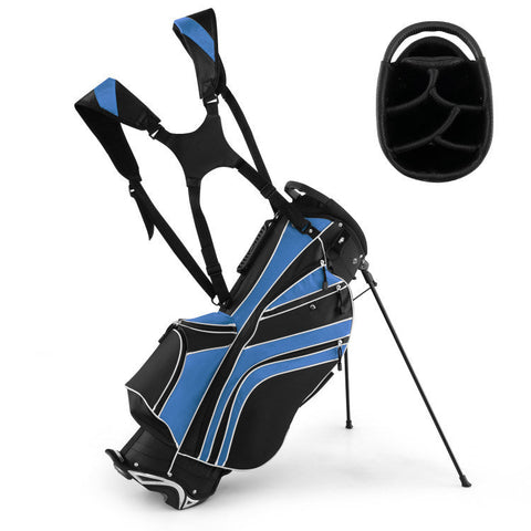 Golf Stand Cart Bag with 6-Way Divider Carry Pockets Mercantile Mountain