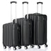 3-in-1 Multifunctional Large Capacity Traveling Storage Suitcase Black Mercantile Mountain