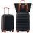 Hardshell Luggage Sets 2Pcs + bag Spinner Suitcase with TSA Lock Lightweight 20" + 24" Mercantile Mountain