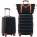 Hardshell Luggage Sets 2Pcs + bag Spinner Suitcase with TSA Lock Lightweight 20" + 24" Mercantile Mountain