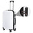 3-in-1 Multifunctional Large Capacity Traveling Storage Suitcase White Mercantile Mountain
