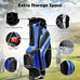 Golf Stand Cart Bag with 6-Way Divider Carry Pockets Mercantile Mountain