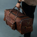 Walker Leather Weekender Bag + Free Toiletry Classy Leather Bags