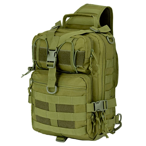 Tactical Medium 15L Sling Backpack Range Bag Mercantile Mountain