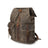 Men's Oil Wax Canvas Vintage Travel Backpack Social Buzz eSIMs