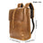 Leather Horse Leather Outdoor Bag Large Capacity Leisure Laptop Travel Backpack Social Buzz eSIMs