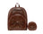 McKlein ARCHES Leather Mini Backpack