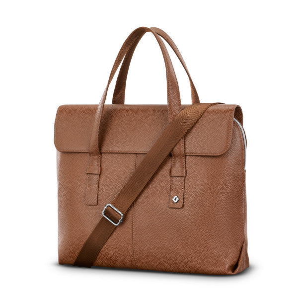 Samsonite Mobile Solution 2 Leather Convertible Brief Samsonite