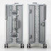 Suitcase Travel Luggage Trolley Front-Opening Large Capacity Aluminum Frame Carry-On Cabin Bag Social Buzz eSIMs