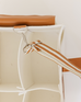 Magnolia Cream Diaper Caddy Baldwin Baby Company
