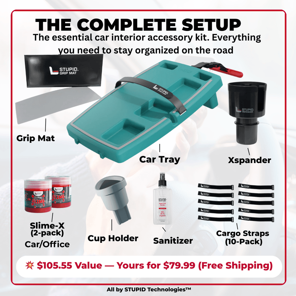The Complete Setup Stupid Car Tray