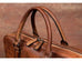 Full Grain Leather Briefcase Men's Leather Laptop Bag Shoulder Messenger Bag Gift for Him RockCow Leather Studio