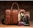 Full Grain Leather Briefcase Men's Leather Laptop Bag Shoulder Messenger Bag Gift for Him RockCow Leather Studio