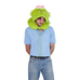 Grinch Santa Hat Hoodie Neck Pillow Ful Luggage
