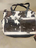 Hair on Hide Crossbody Diaper Bag  - Tons of storage Cowhide and Conchos