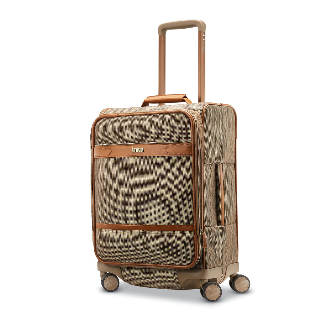 Hartmann Herringbone Deluxe Domestic Carry On Exp Spinner Hartmann