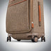 Hartmann Tweed Legend 20" Global Carry On Expandable Spinner Natural Tweed Hartmann