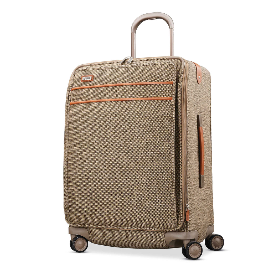 Hartmann Tweed Legend 26" Medium Journey Expandable Spinner Natural Tweed Hartmann