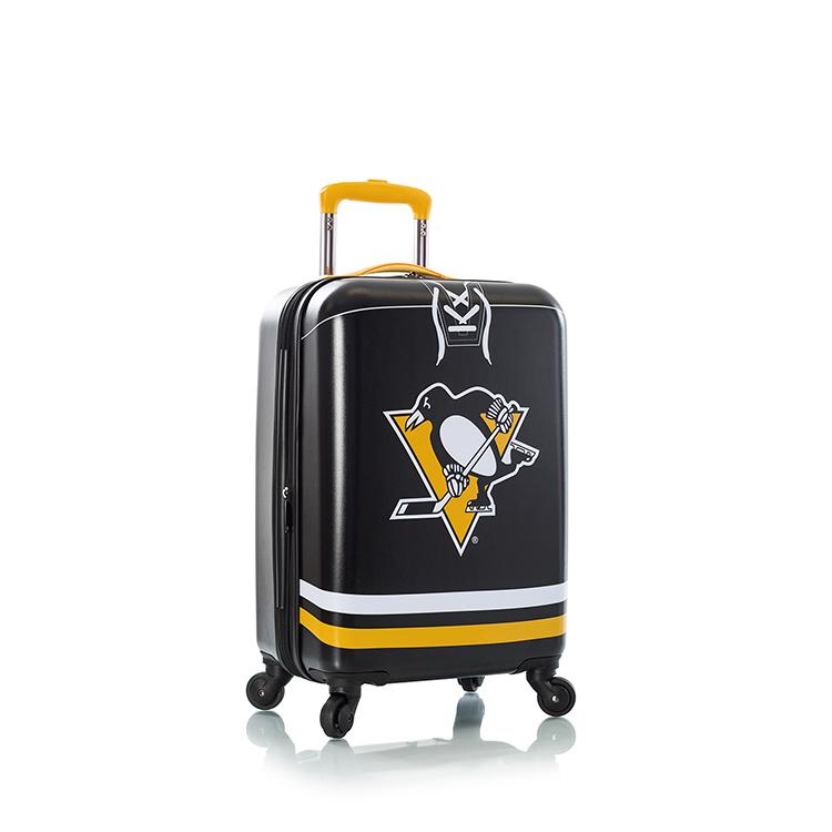 Heys NHL 21" Pittsburgh Penguins Carry On Spinner Luggage Heys