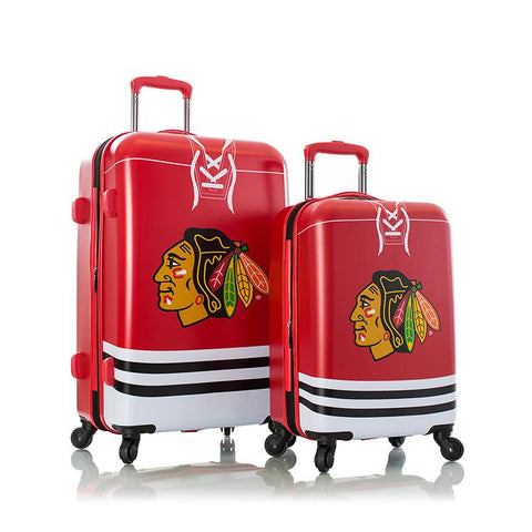 Heys NHL 2pc Chicago Blackhawks Spinner Luggage Set Heys