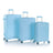 Heys Pastel 3pc Spinner Luggage Set Heys