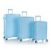 Heys Pastel 3pc Spinner Luggage Set Heys