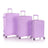 Heys Pastel 3pc Spinner Luggage Set Heys