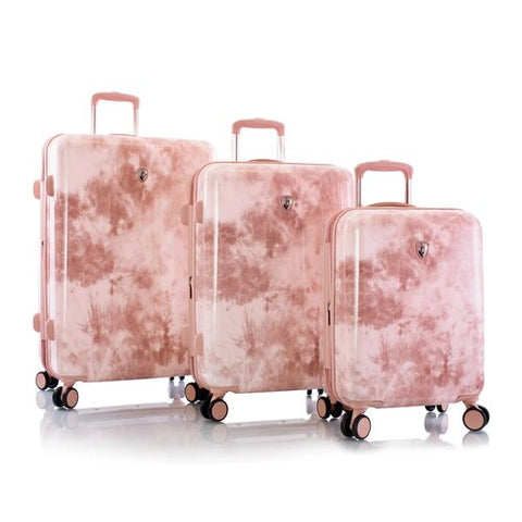 Heys Tie Dye Rose 3Pc Luggage Set Heys