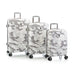 Heys White Camo 3Pc Spinner Set Heys