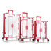 Heys X-Ray 3pc Spinner Luggage Set Heys