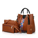 Fashionable Women's Handbag Set with Shoulder Bag (4 Pcs) Trendy Attic Store01