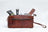 The Single Section Toiletry- Brown Classy Leather Bags
