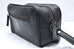 The Single Section Toiletry- Black Classy Leather Bags