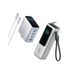 Anker Laptop Power Bank (25K, 165W, Built-In and Retractable Cables) Anker