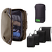 Island Hopper Travel Bundle - Backpack + Toiletry Bag + Compression Packing Cubes with YKK COR Surf