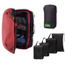 Island Hopper Travel Bundle - Backpack + Toiletry Bag + Compression Packing Cubes with YKK COR Surf