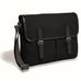 Jack Georges Canvas Messenger Bag Black