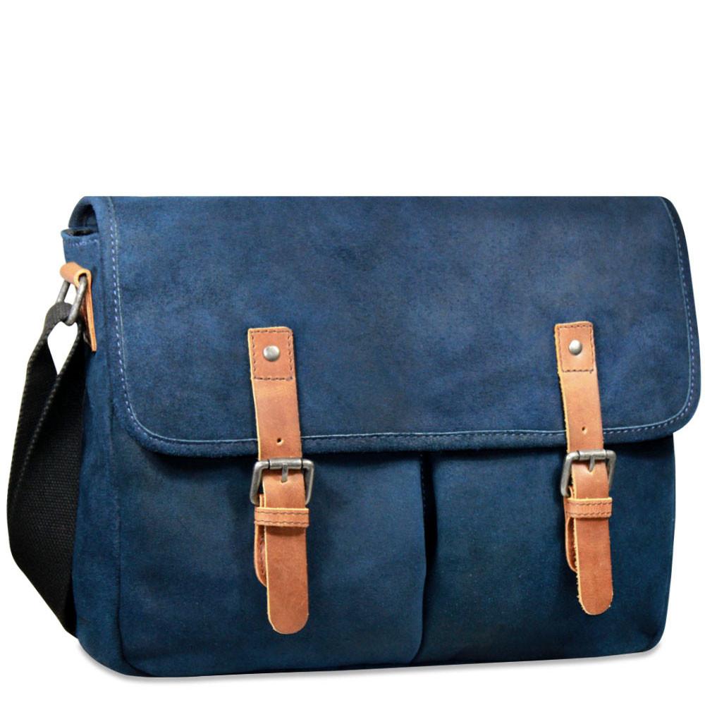 Jack Georges Dakota Messenger Bag Blue *Discontinued Item* Jack Georges