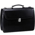 Jack Georges Elements Collection Double Gusset Flapover Briefcase - LuggageDesigners