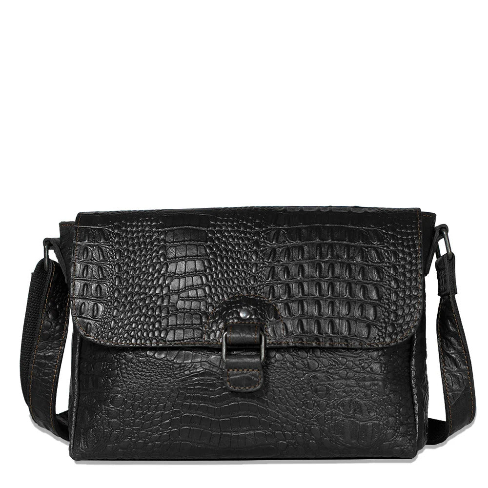 Jack Georges Hornback Croco Olivia Crossbody Bag Jack Georges