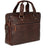 Jack Georges Hornback Croco Professional Zippered Briefcase - Briefcases & Laptop Bags